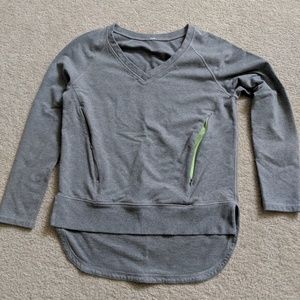 LULULEMON V-Neck Sweater with phone pocket